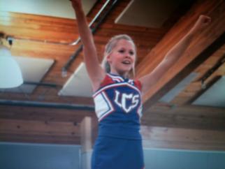 Life Christian Academy Cheerleader.